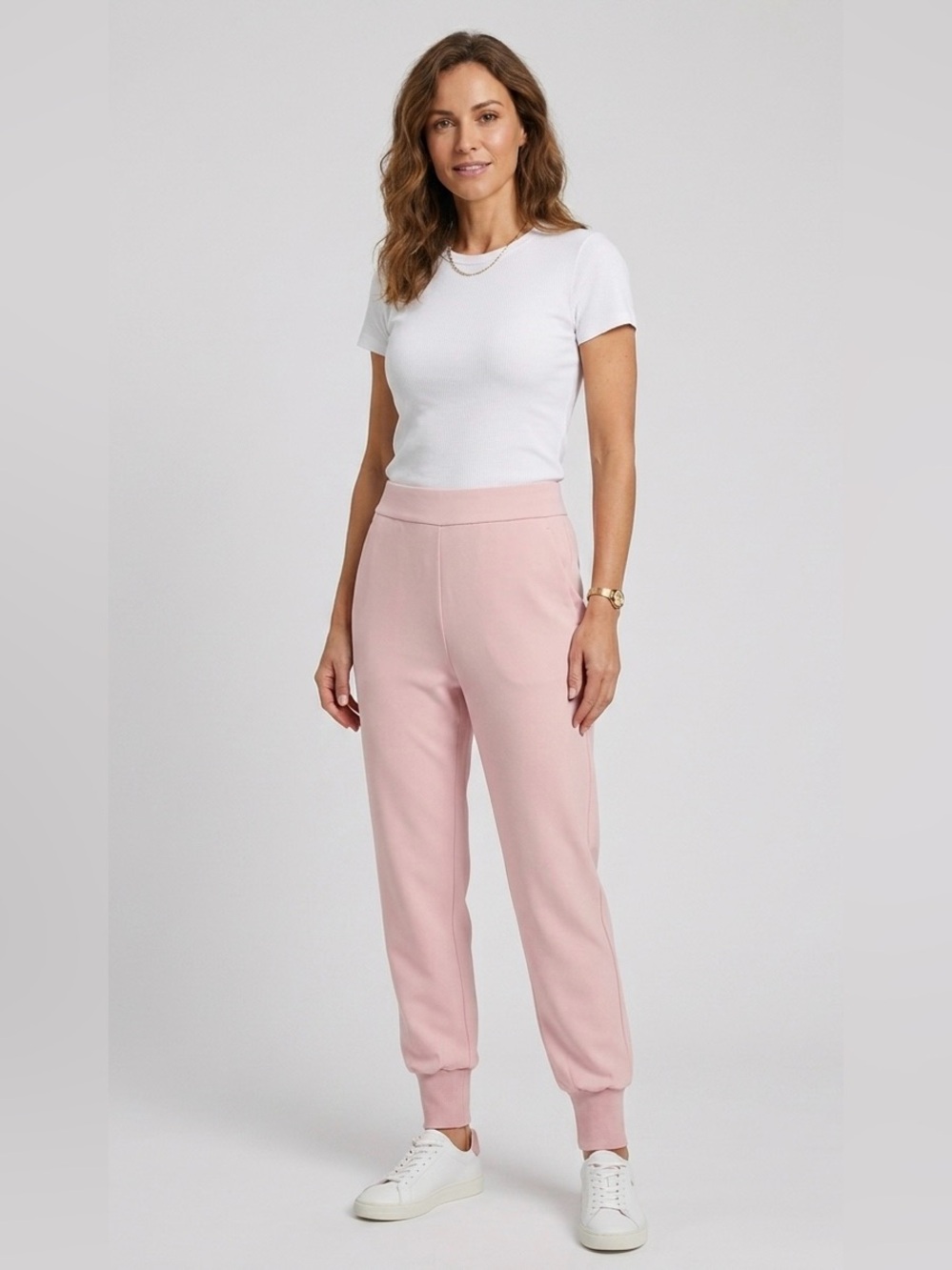 Stella McCartney Blush Pink Jogger Pants